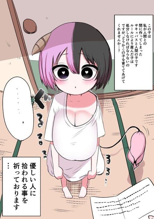 Capa de Half Succubus Wo Hirotta