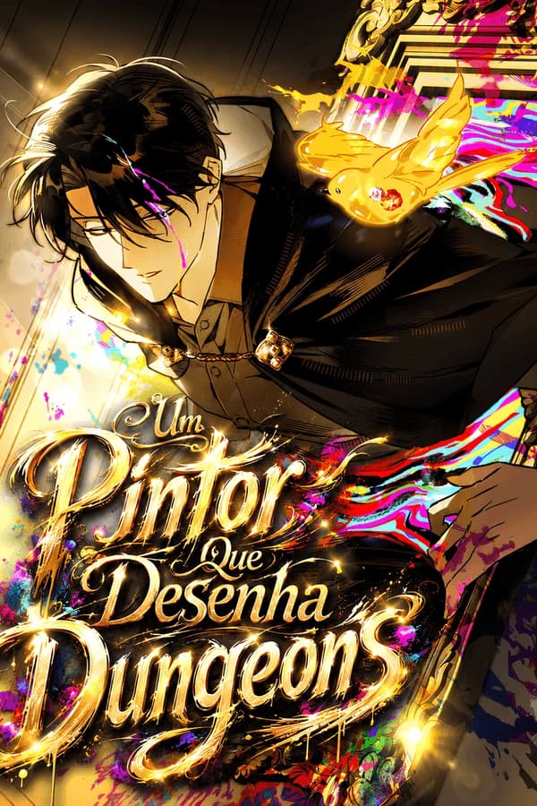 Capa de Um Pintor Que Desenha Dungeons